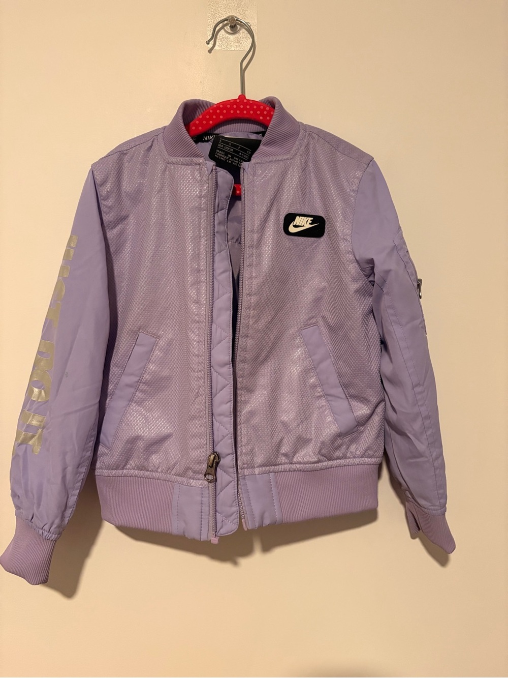 Nike Kids Lavender Puffer Jacket